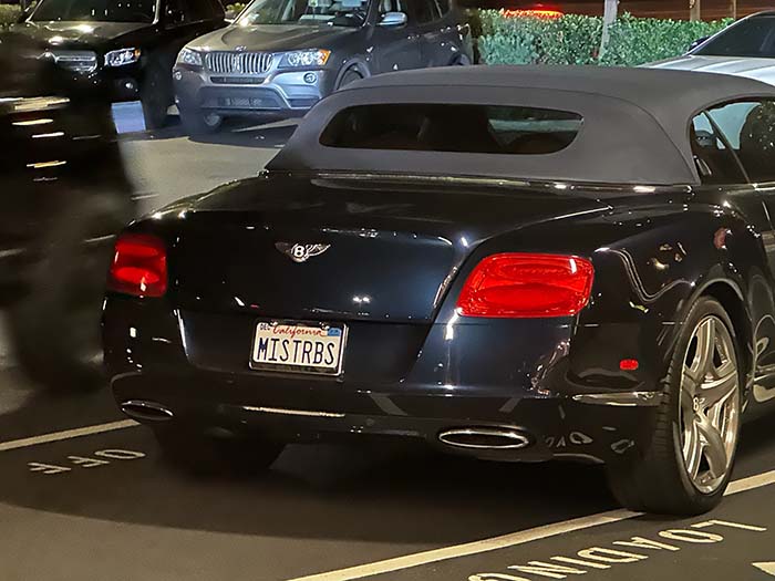 MISTRBS vanity license plate