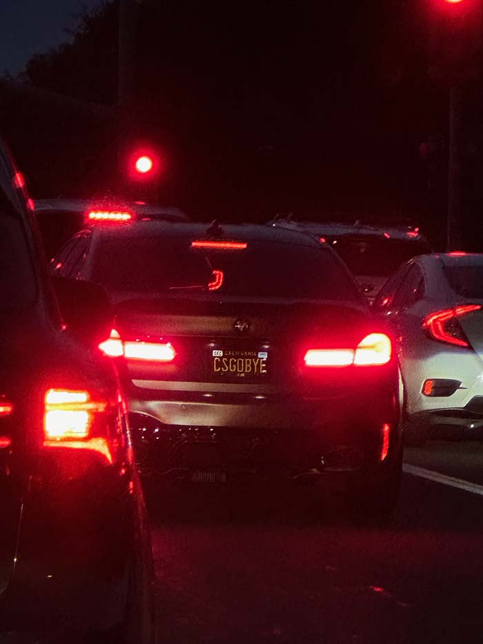 CSGOBUY vanity license plate meaning (BMW) CS Passing