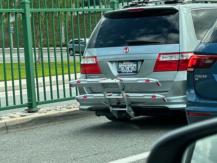 WONGWGN vanity license plate