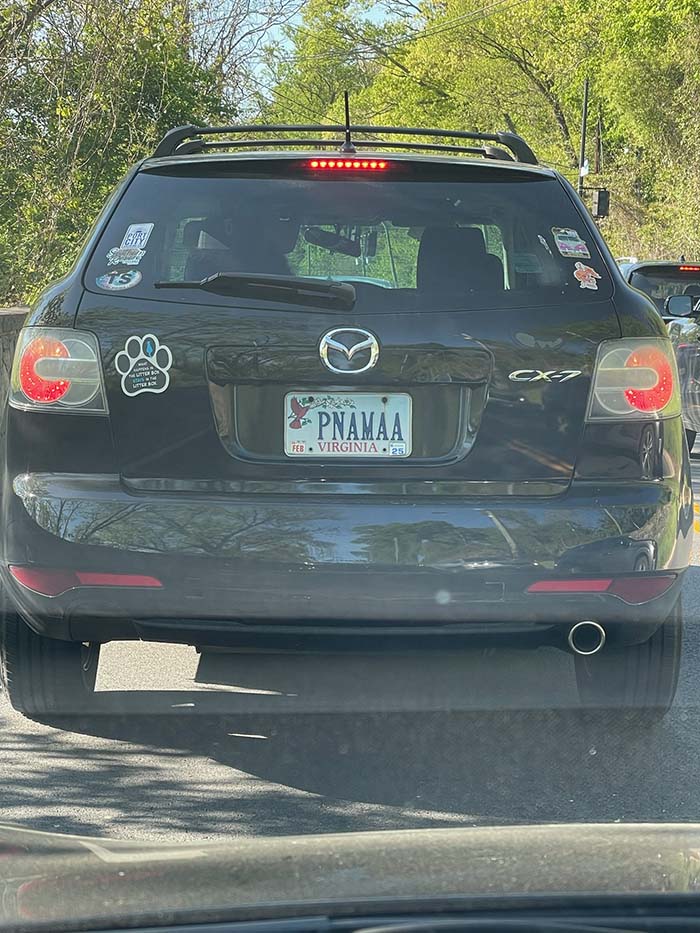 PNAMAA vanity license plate meaning Panama
