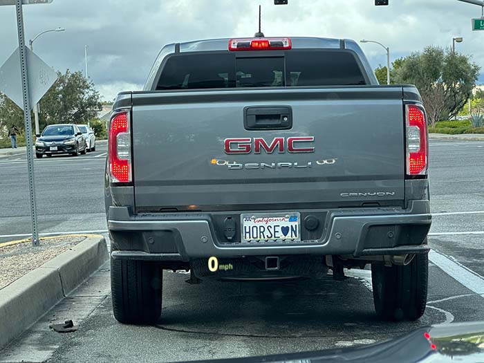HORSEN vanity license plate