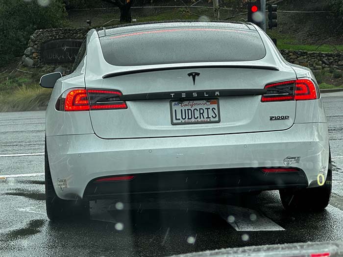 LUDCRIS vanity license plate