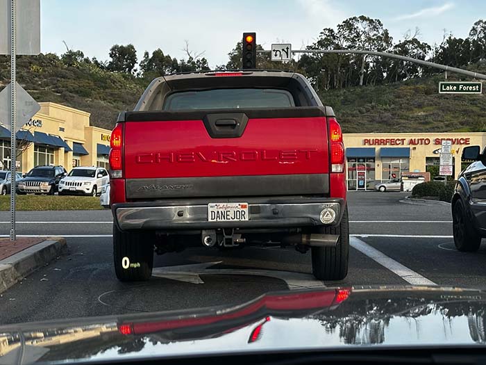 DANEJOR vanity license plate