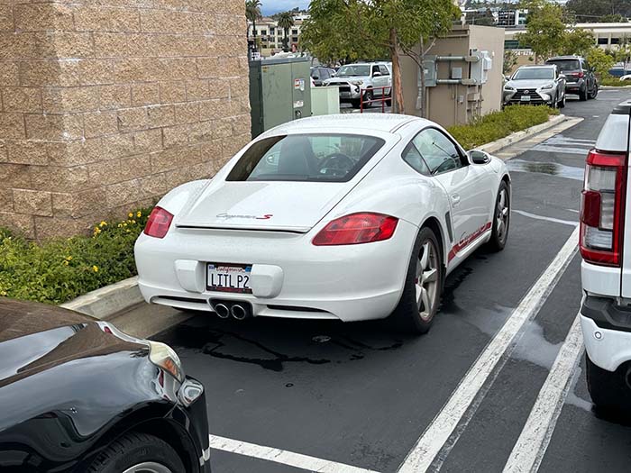 LITLP2 vanity license plate meaning Little Porsche 2 (seater)