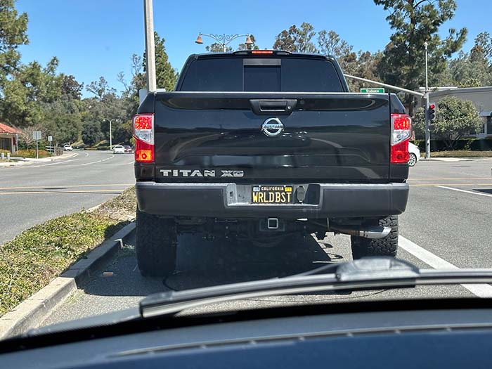 WRLDBST vanity license plate meaning World's Best