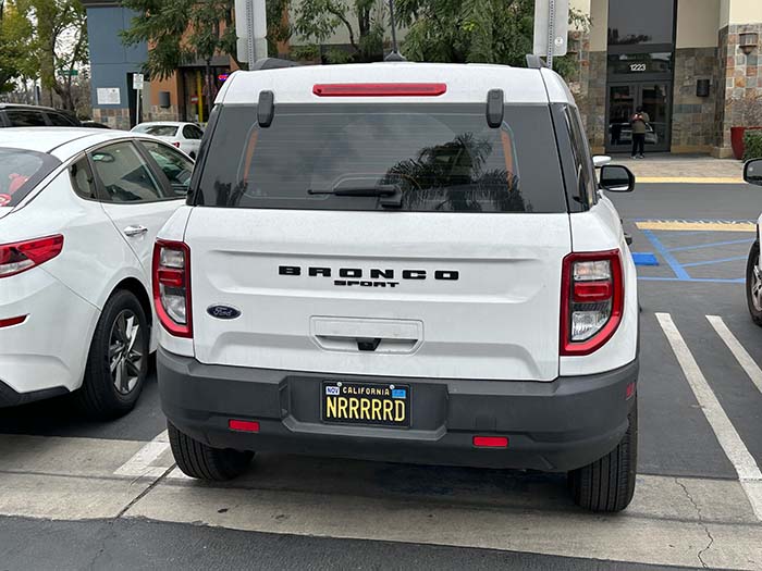 NRRRRRD vanity license plate meaning Nerd!