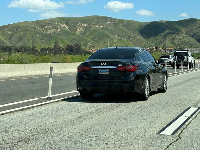 CYALL8R vanity license plate