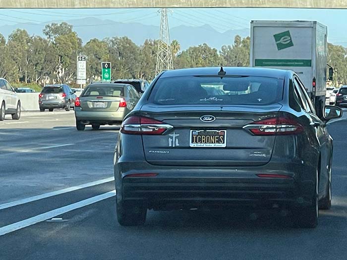 ICBONES vanity license plate