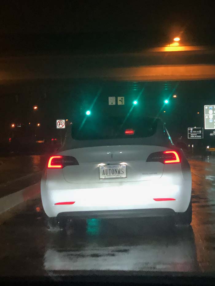 AUTONMS vanity license plate