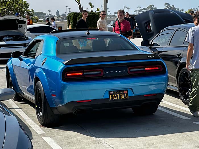 FASTBLU vanity license plate meaning Fast Blue (car)