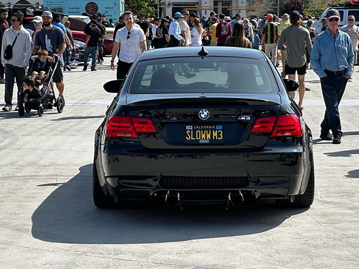 SLOWWM3 vanity license plate meaning Slow (BMW) M3