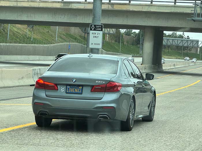 LOVENXS vanity license plate