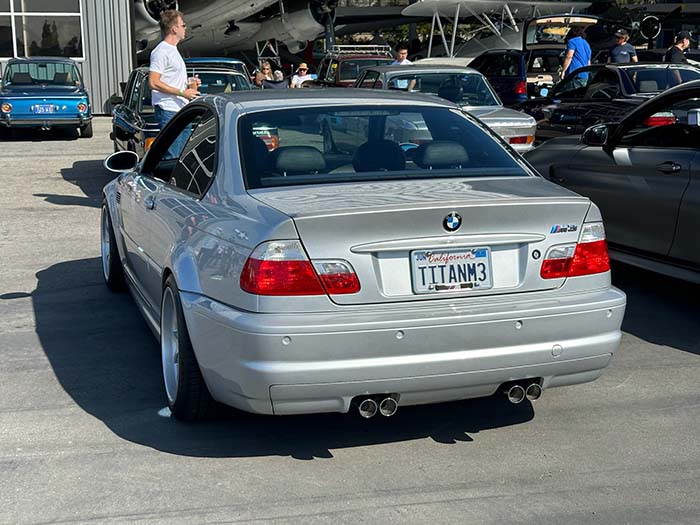 TITANM3 vanity license plate meaning Titanium (Silver BMW) M3