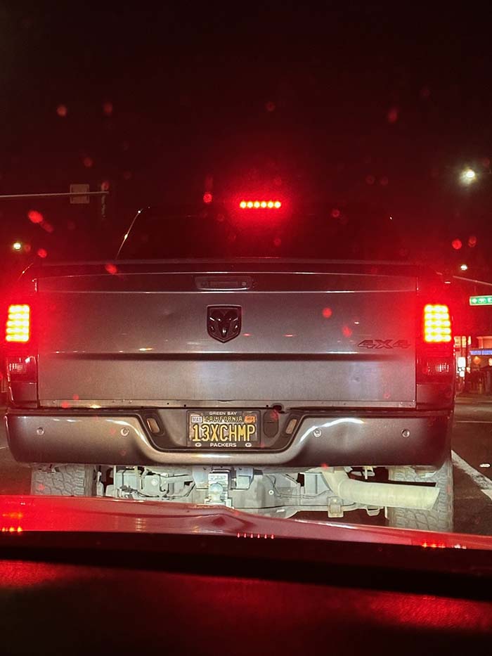 13XCHMP vanity license plate