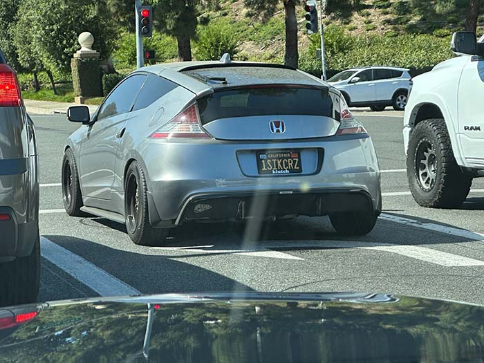 1SIKCRZ vanity license plate