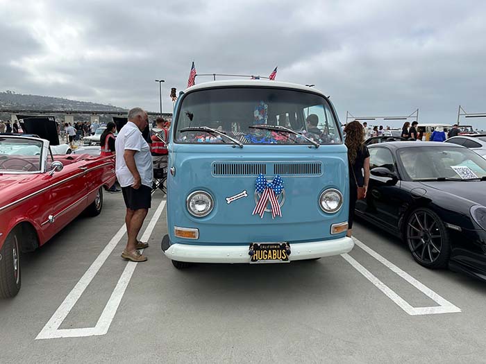 HUGABUS vanity license plate meaning Hug a Bus