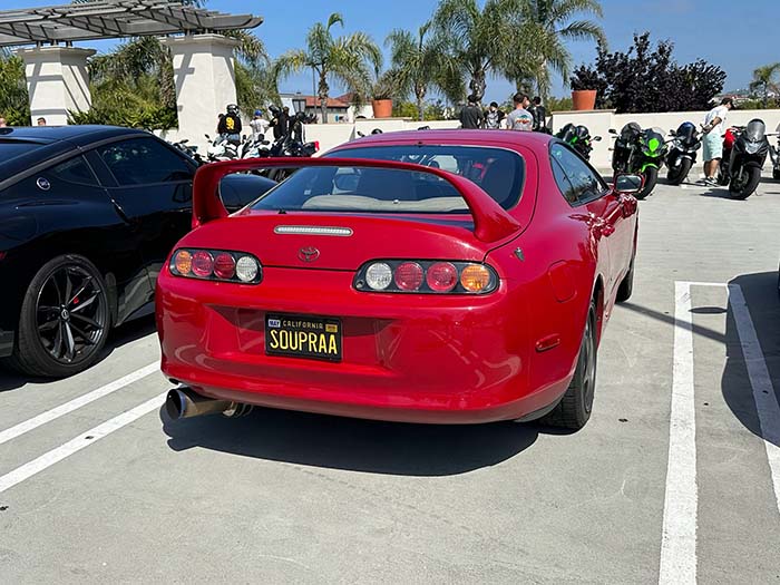 SOUPRAA vanity license plate meaning (Toyota) Supra