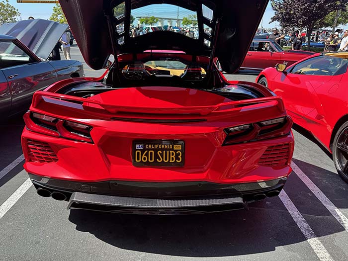 060SUB3 vanity license plate meaning 0-60mph Sub 3 (seconds)