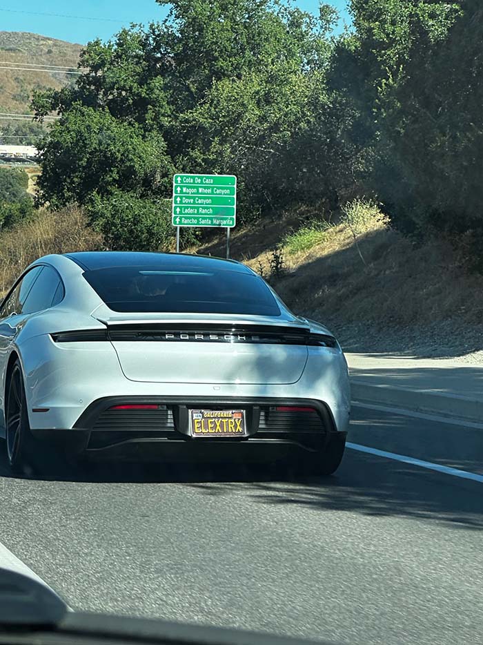 ELEXTRX vanity license plate meaning Electrics
