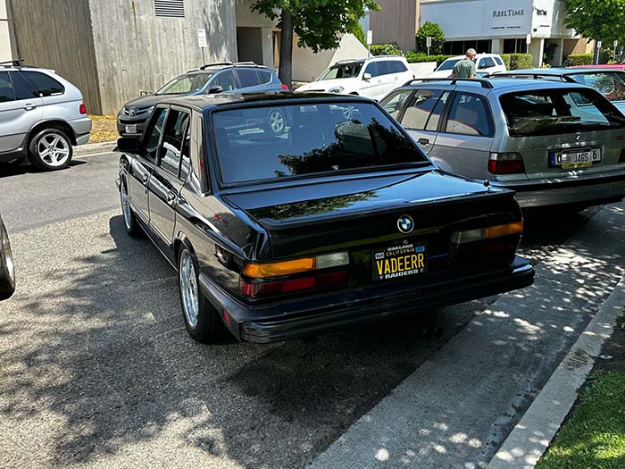 VADEER vanity license plate meaning (Darth) Vader