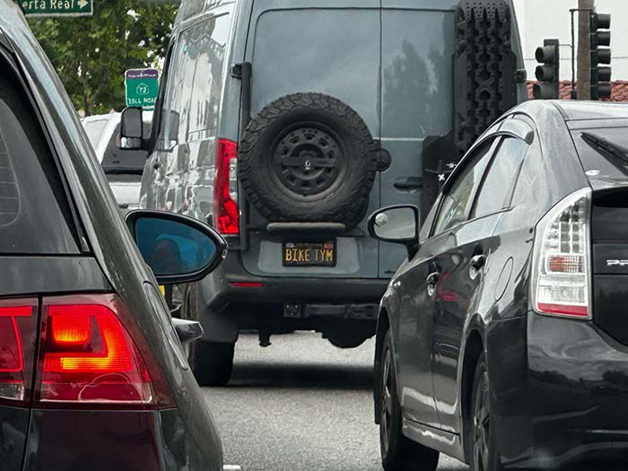 BIKETYM vanity license plate