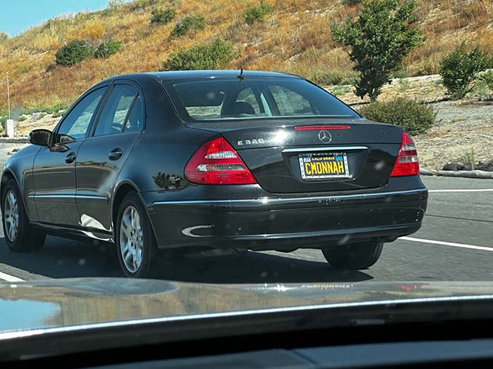 CMONNAH vanity license plate meaning Come On, Nah