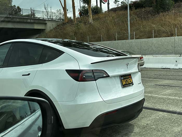 BAY2VEN vanity license plate