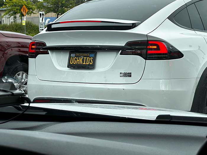UGHKIDS vanity license plate meaning Ugh, Kids