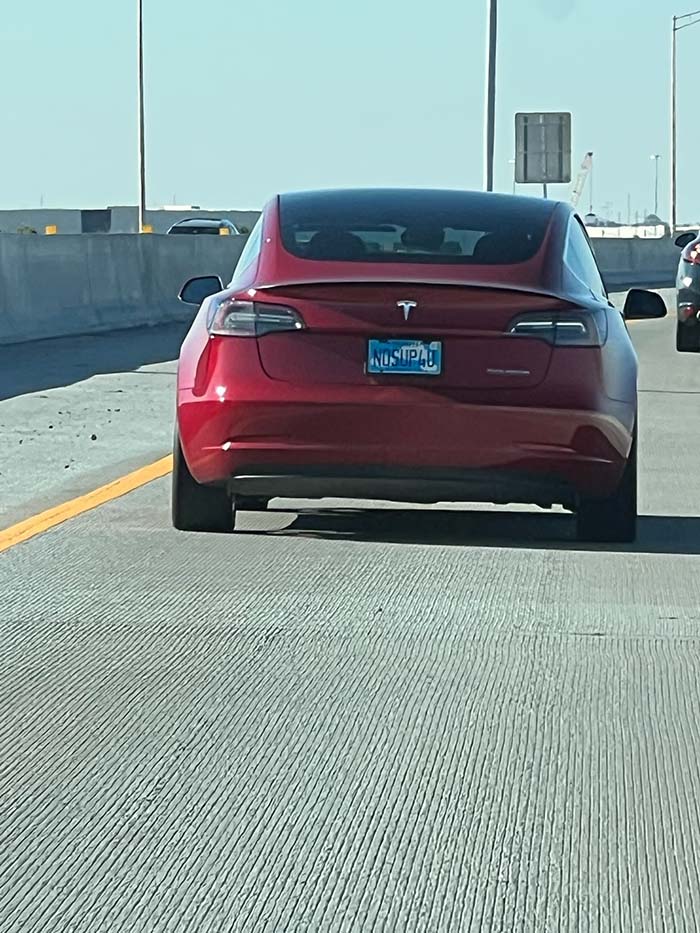 NOSUP4U vanity license plate