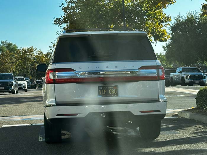 VIPCRU vanity license plate