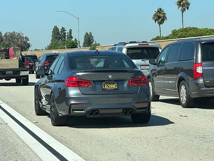 L82HAWI vanity license plate