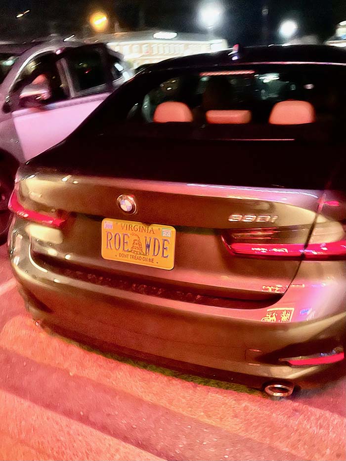 ROEWDE vanity license plate