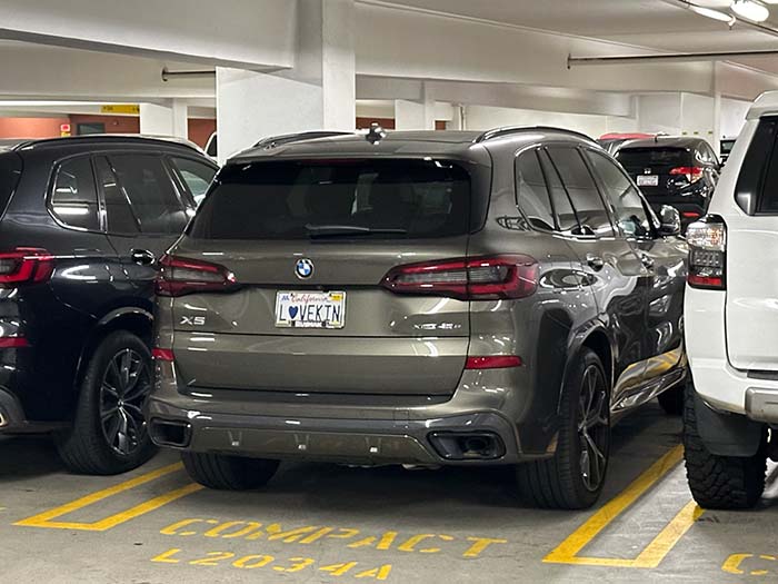 LVEKIN vanity license plate