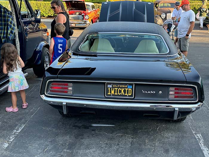 1WICKID vanity license plate meaning One Wicked (Cuda)