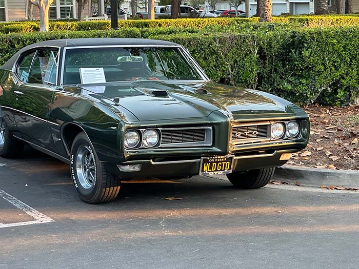 WLDGTO vanity license plate meaning Wild (Pontiac) GTO