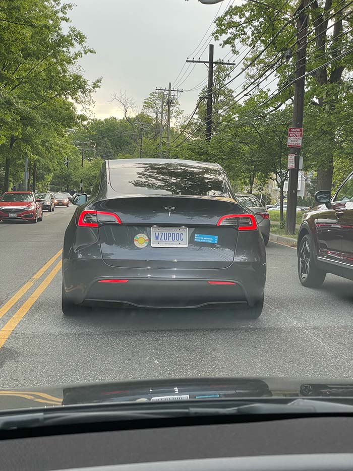 WZUPDOC vanity license plate