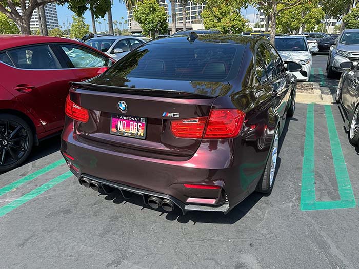 NOBBS vanity license plate meaning No BBS (wheels)