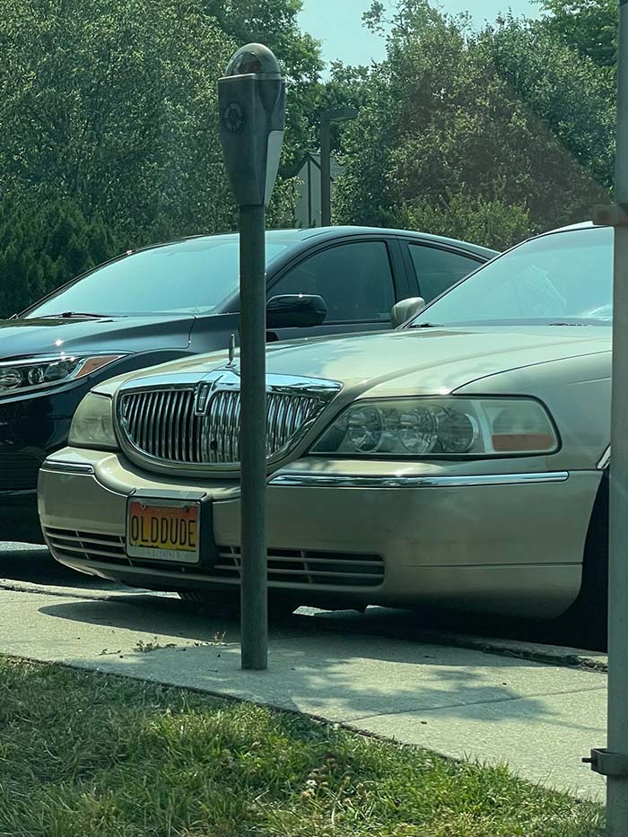 OLDDUDE vanity license plate