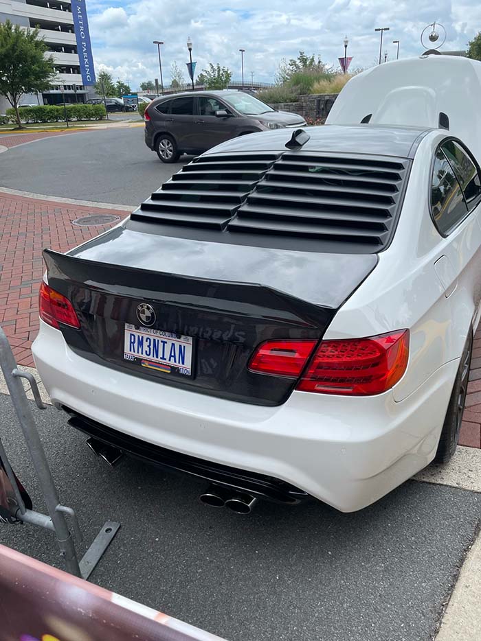 RM3NIAN vanity license plate