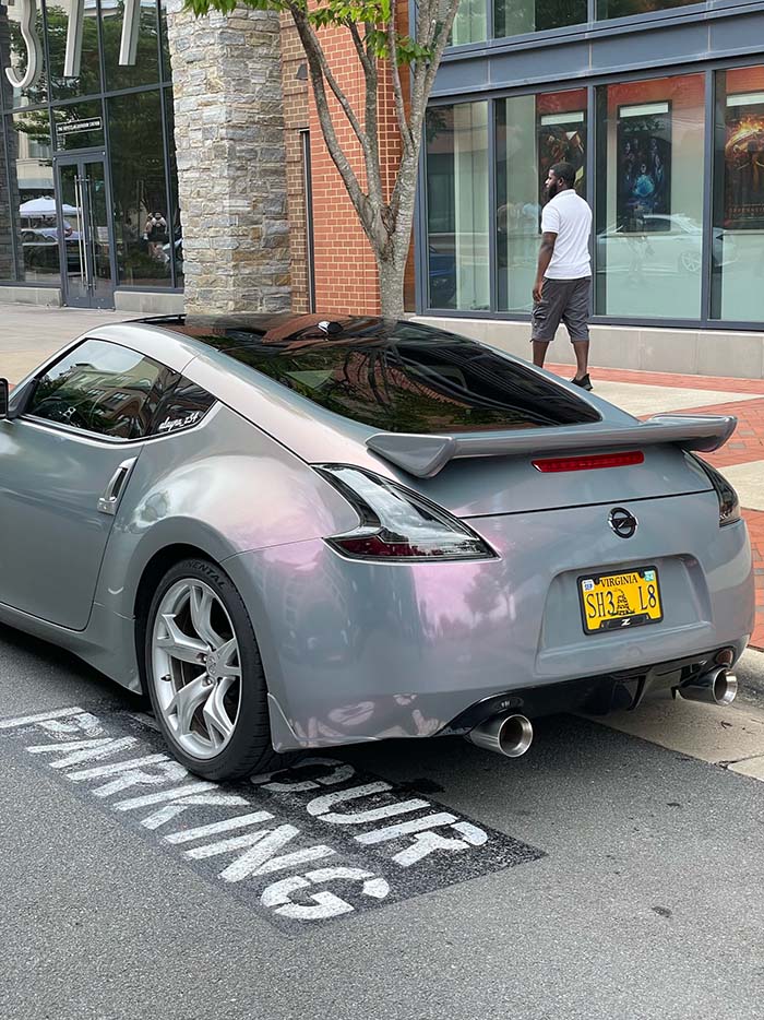 SH3L8 vanity license plate