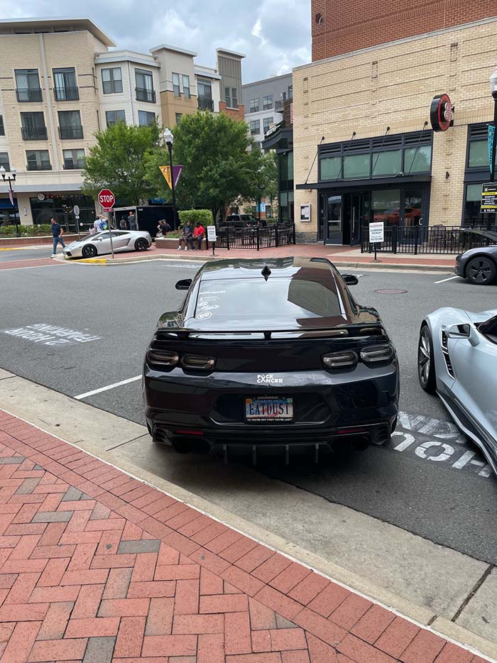 EATDUST vanity license plate