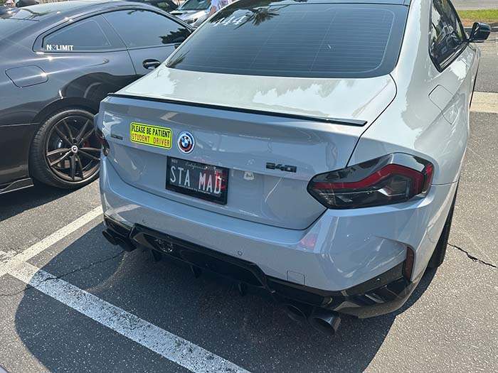 STAMAD vanity license plate meaning Stay Mad