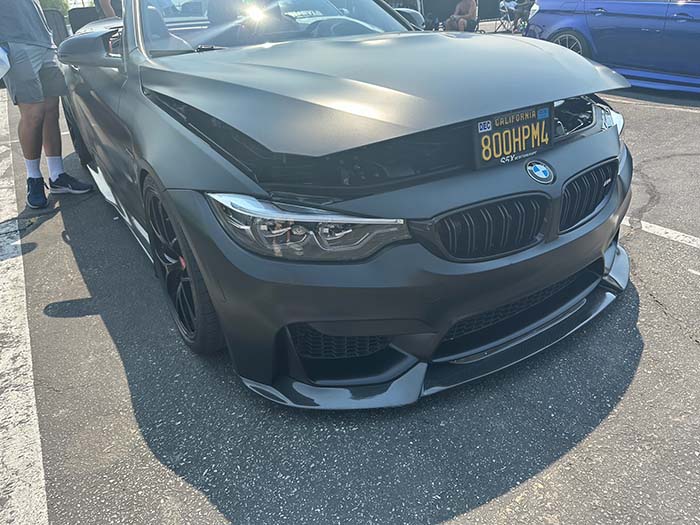 800HPM4 vanity license plate meaning 800hp (BMW) M4