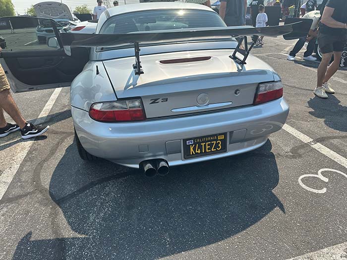 K4TEZ3 vanity license plate meaning Kate (BMW) Z3