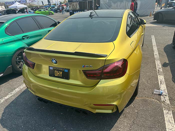 OHY vanity license plate meaning Oy!