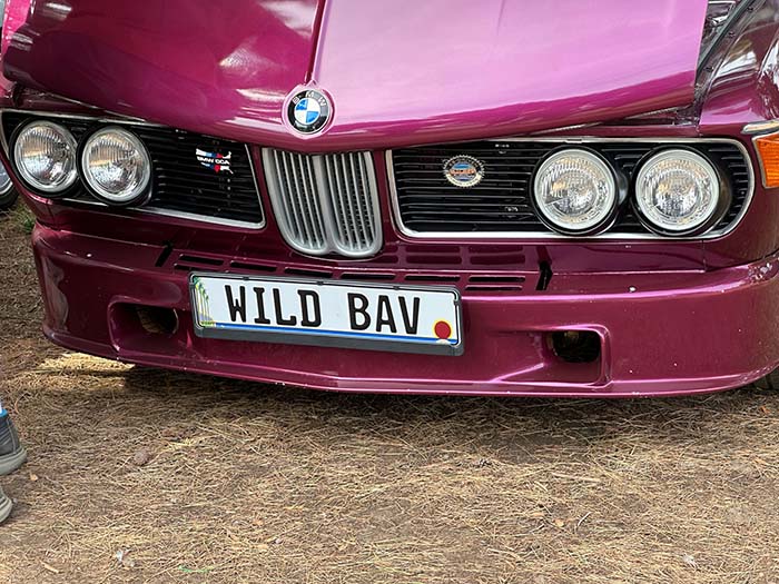 WILDBAV vanity license plate