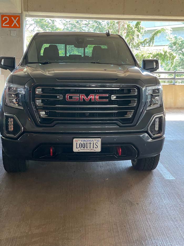 LOQUTIS vanity license plate