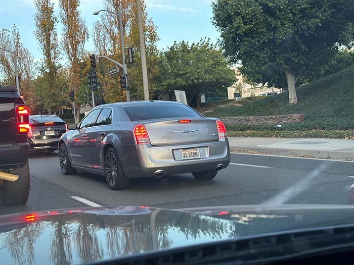 JSRIDN vanity license plate meaning Just Ridin'