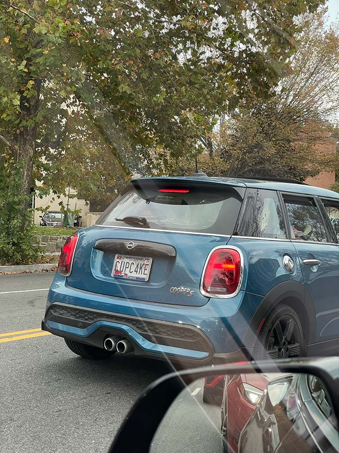 CUPC4KE vanity license plate