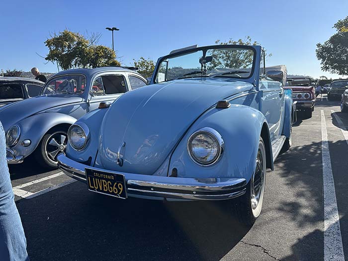 LUVBG69 vanity license plate meaning Love Bug 1969